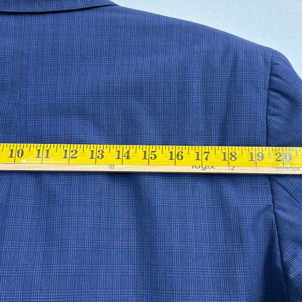 Collection by Michael Strahan Wool Blend Suit Blue Plaid Men's 56L - Picture 9 of 16